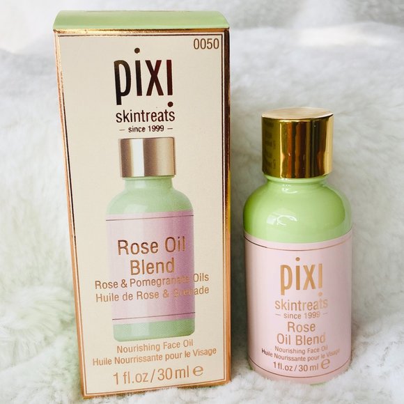 Pixi Skintreats Rose Oil Blend Skin Oil New in Box 1 fl oz / 30 ml Full … - Picture 2 of 5